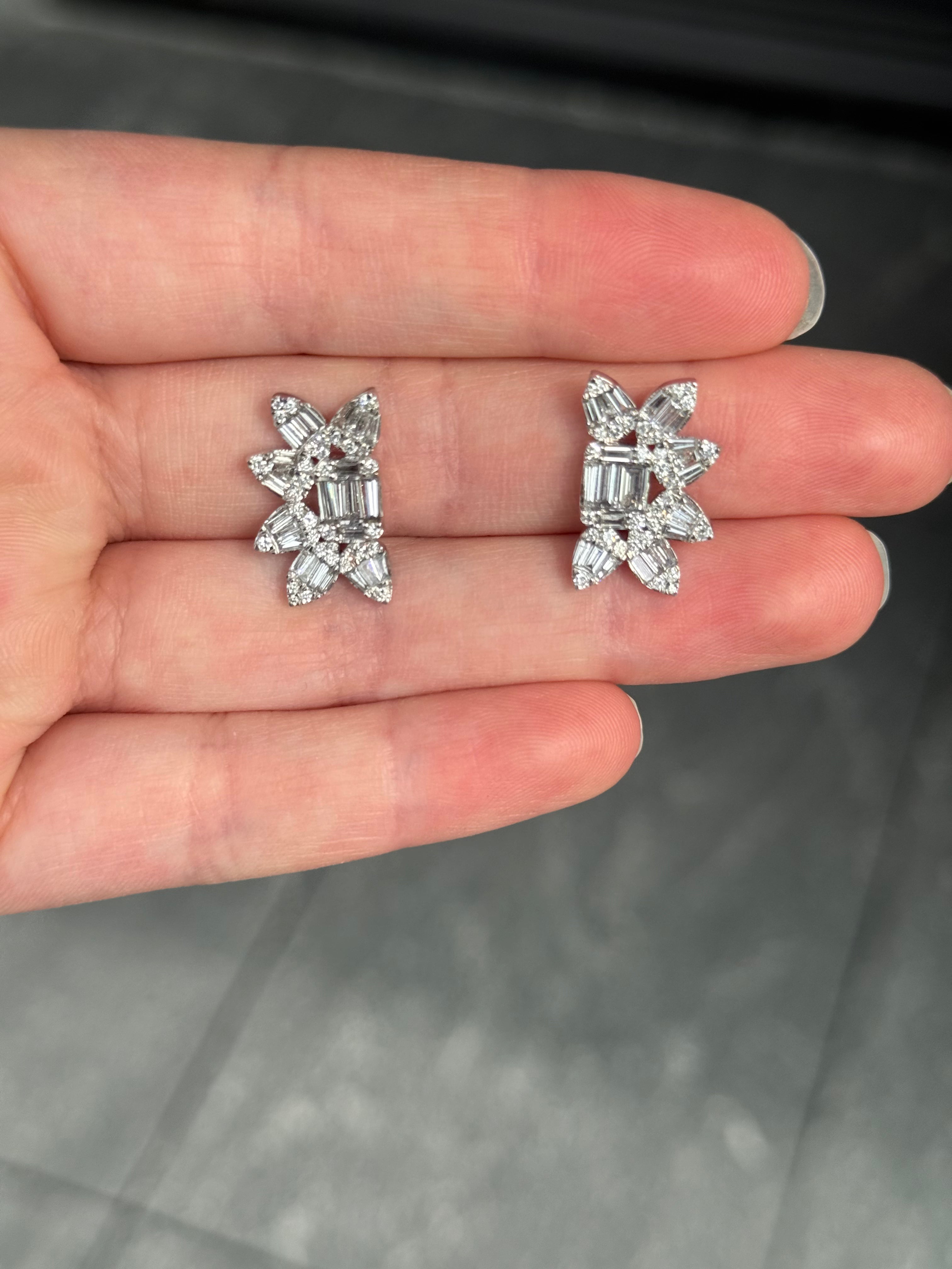 Aretes diamante